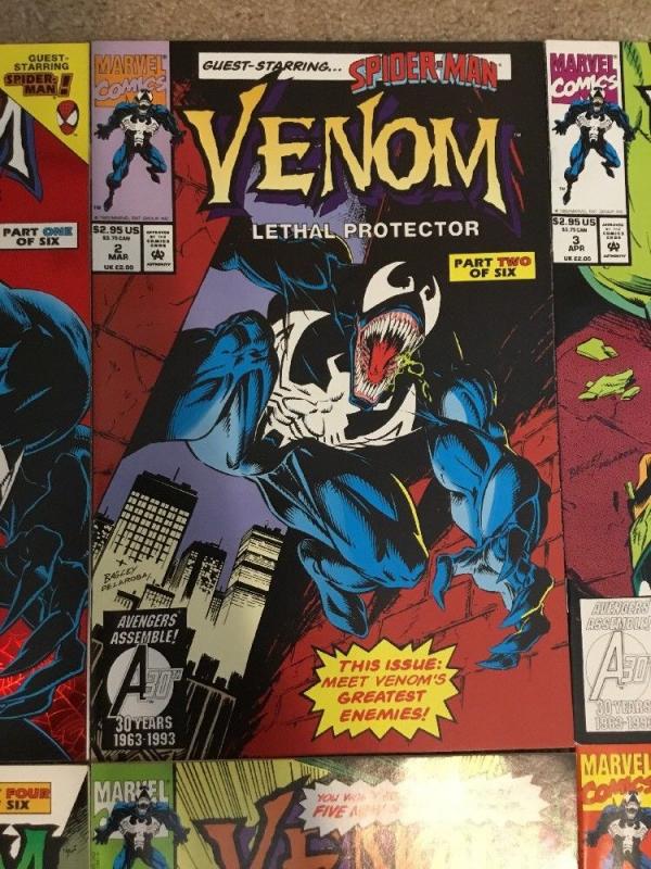 Marvel Venom Lethal Protector 1-6 Complete Set VF/NM