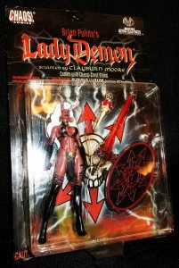 Brian Pulido's Lady Demon Action Figure by Clayburn Moore (Chaos, 1997)