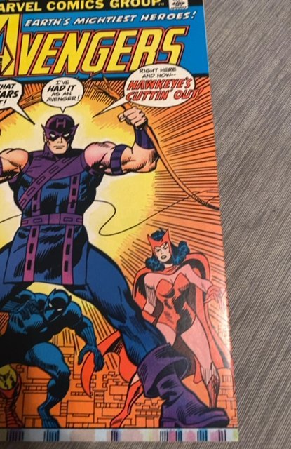 The Avengers #109 (1973)Hawkeye quits