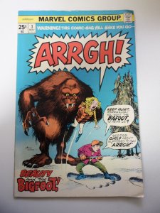 Arrgh! #3 (1975) FN Condition