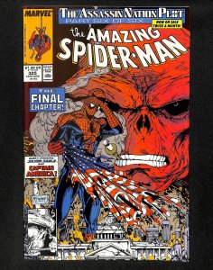 Amazing Spider-Man #325 Red Skull Captain America McFarlane!