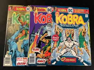 KOBRA #2, 3, 4 VF Condition