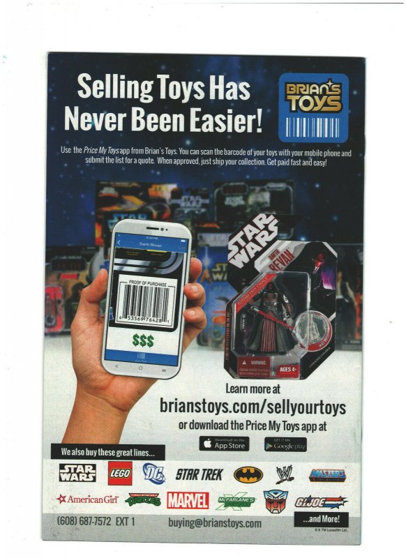 Darth Vader #24 NM- 9.2 Marvel 2016 Star Wars Triple-Zero Action Figure Variant