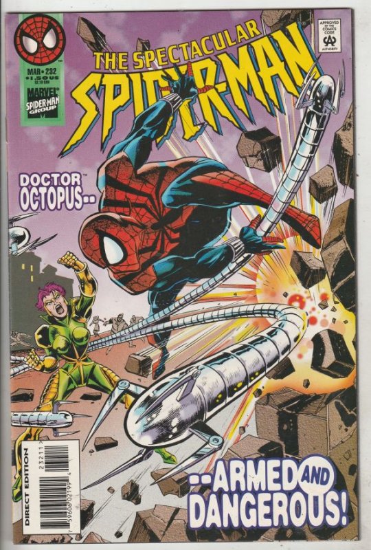 Spider-Man, Peter Parker Spectacular #232 (Mar-96) NM+ Super-High-Grade Spide...