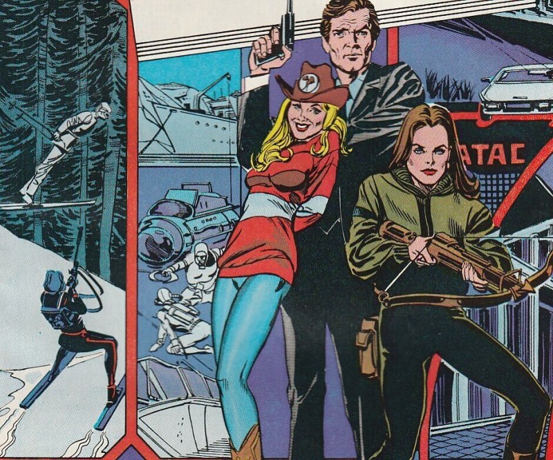 James Bond For Your Eyes Only # 1 Marvel Movie Special !!!!!