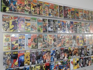 Huge Lot 120+ Comics W/ Superman, Robin, Tarzan+ Avg Fine- Condition!!