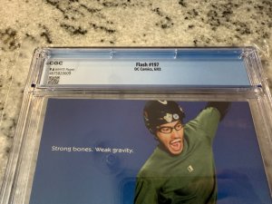 Flash # 197 CGC Graded 9.6 DC Comic Book 1st Zoom Appearance JH22