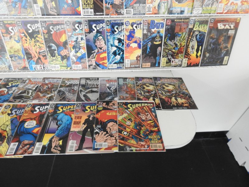 Huge Lot 150+ Comics W/ Superman, Avengers, Spider-Man, +More! Avg FN/VF Cond!