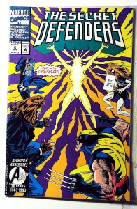 Secret Defenders #2 (1993) Marvel Comics The Secret Defenders 1st Print Comic