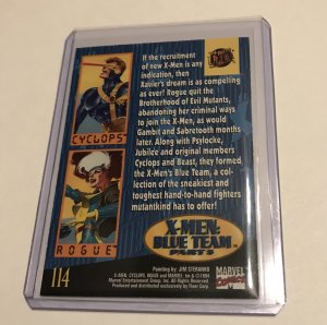 X-MEN BLUE TEAM #144 card : ‘94 FLEER ULTRA X-MEN, NM/M, Rouge & Cyclops