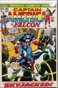 Captain America #145 (1972) Captain America and the Falcon