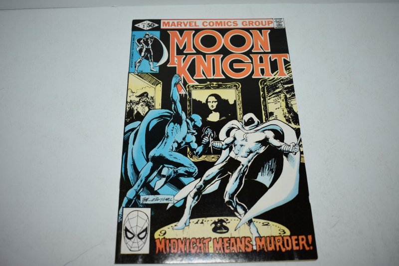 Moon Knight #3 (1981) 1st App of Midnight Man FN 6.0 Comic Book