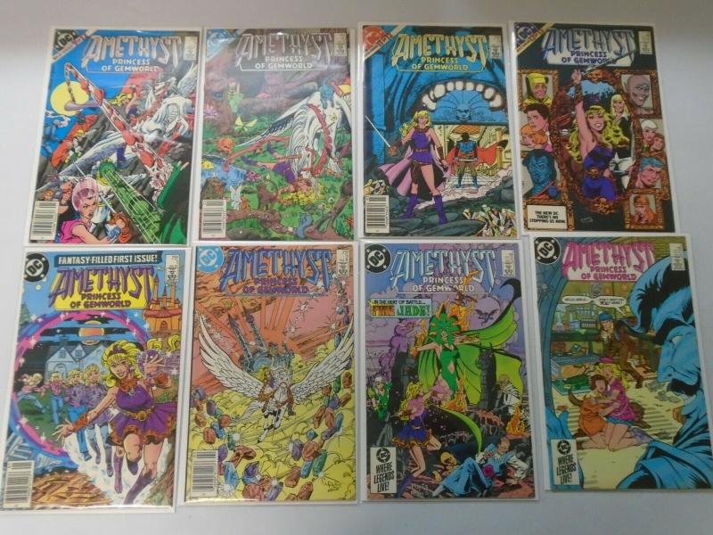 Amethyst Lot, 30 Different Average 8.0/VF (1983-1986)