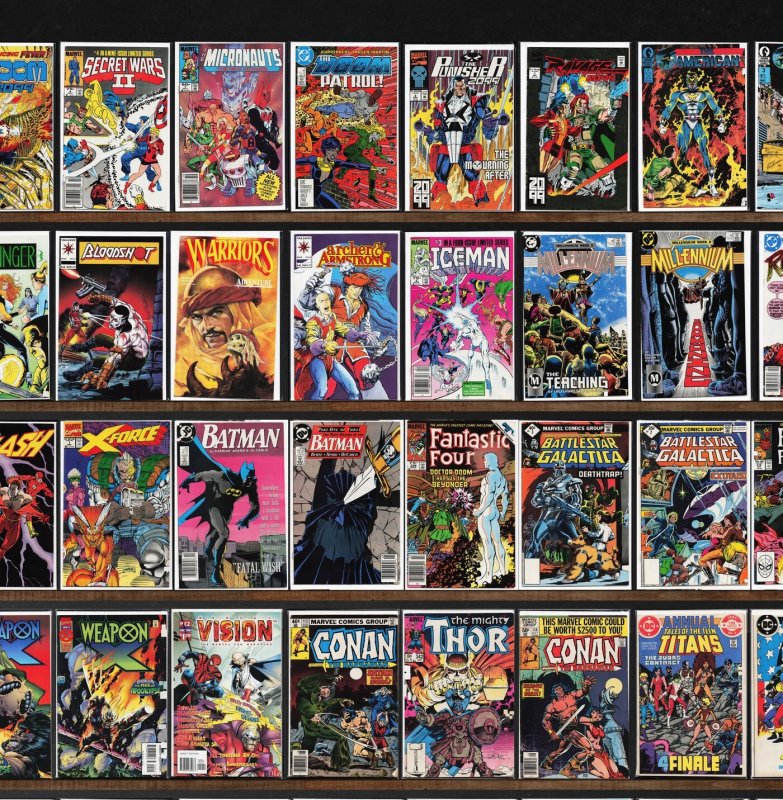 Huge Lot 150+ Comics with The Thing, Marvel Tales, Millennium, Thor & More!