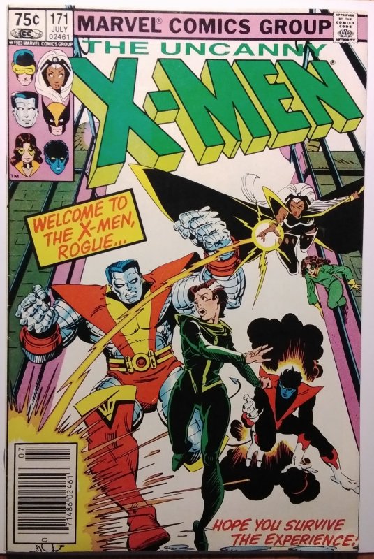 The Uncanny X-Men #171 (1983) CPV