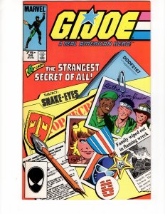 G I Joe #26 ( Marvel)  Origin SNAKE EYES & Storm Shadow !!!
