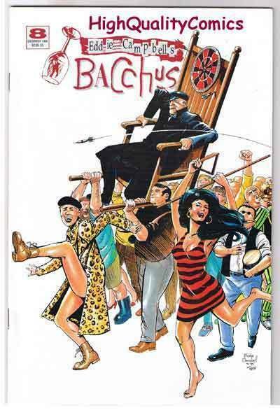 BACCHUS #8, NM+, Eddie Campbell, God of Wine, 1995, more in store