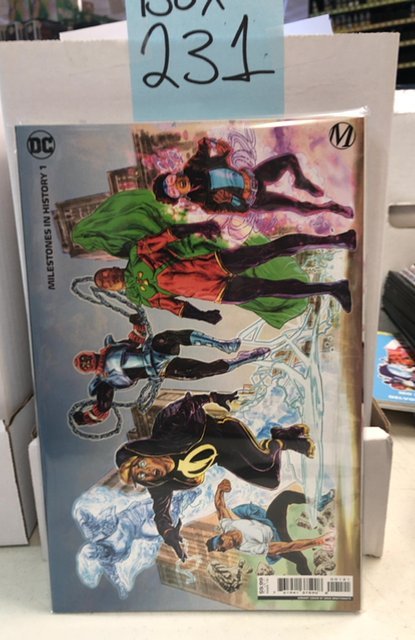 Milestones In History Variant Cover (2022)