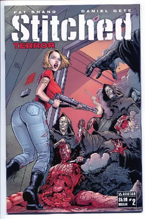 STITCHED TERROR (2018 AVATAR) #2 CVR A NAHUEL LOPEZ