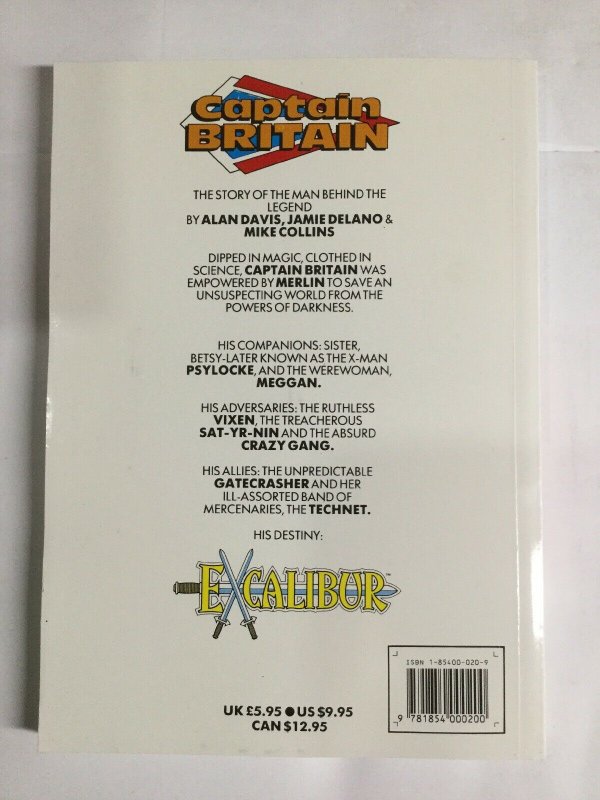 Captain Britain Nm Near Mint Sc Softcover Marvel 