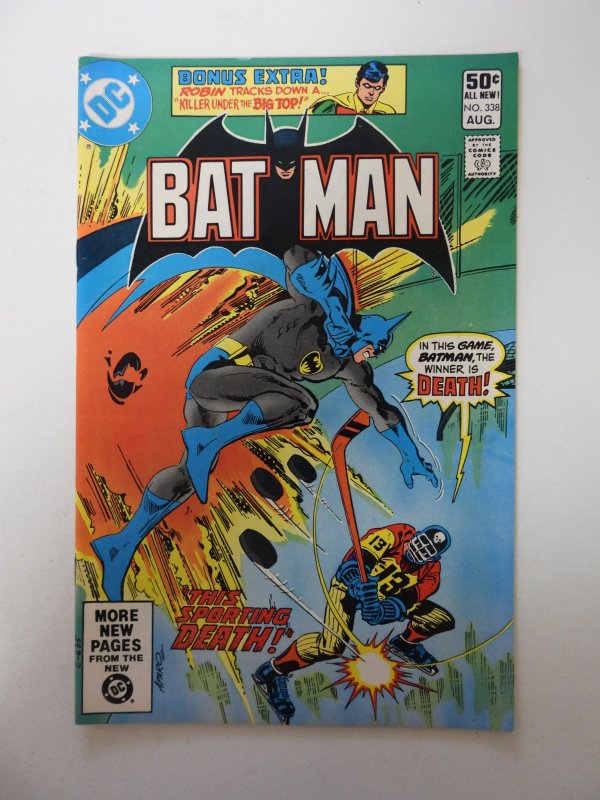 Batman #338 (1981) VF condition