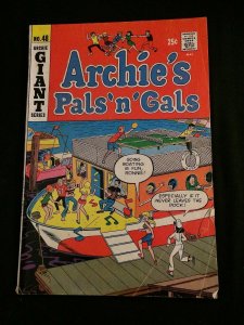 ARCHIE'S PALS 'N' GALS #48 VG- Condition