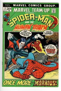 MARVEL TEAM UP 3 F/VF 7.0 MORBIUS FILM IN JAN.