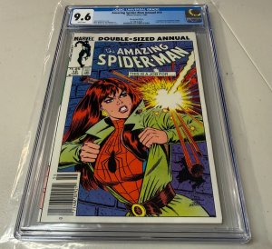 Amazing Spider-Man Annual # 19 CGC Graded 9.6 Marvel Comic Book Mary Jane JH30