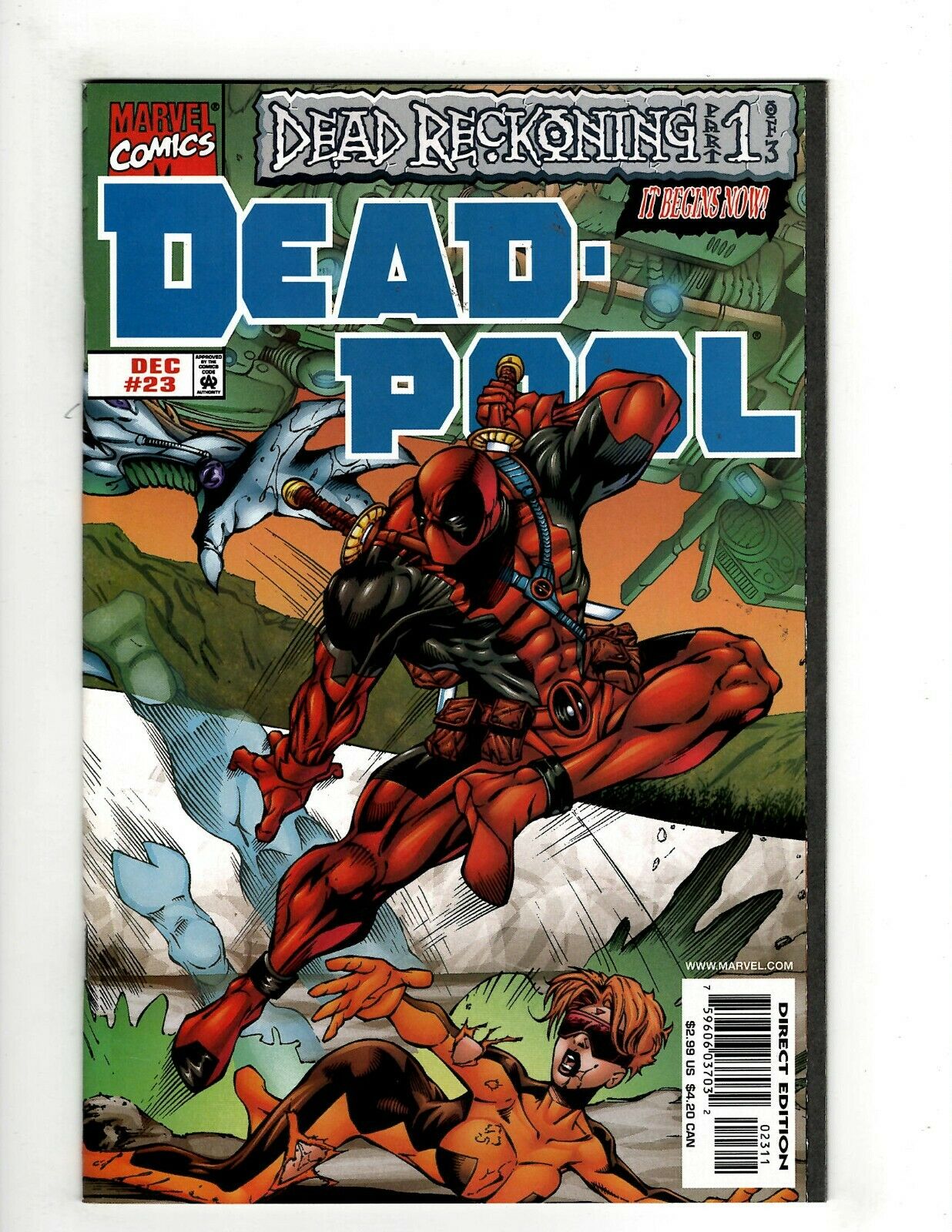 Deadpool 23 Nm 1st Print Marvel Comic Book X Men X Force Cable Wolverine Sr1 Hipcomic