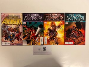 4 The New Avengers Marvel Comic Books # 14 15 16 17 Spiderman Thor 34 JS35