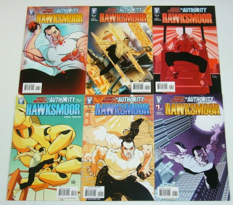 Secret History of the Authority: Hawksmoor #1-6 VF/NM complete series 2 3 4 5