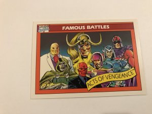 ACTS OF VENGEANCE #105 : 1990 Marvel Universe Series 1 card, NM/M