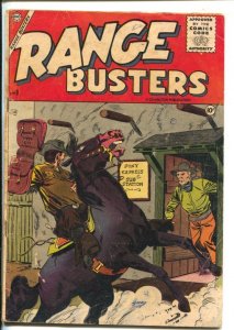Range Busters #9 1955-Charlton-Short run series-Wally Wood art in Gunsmoke a...
