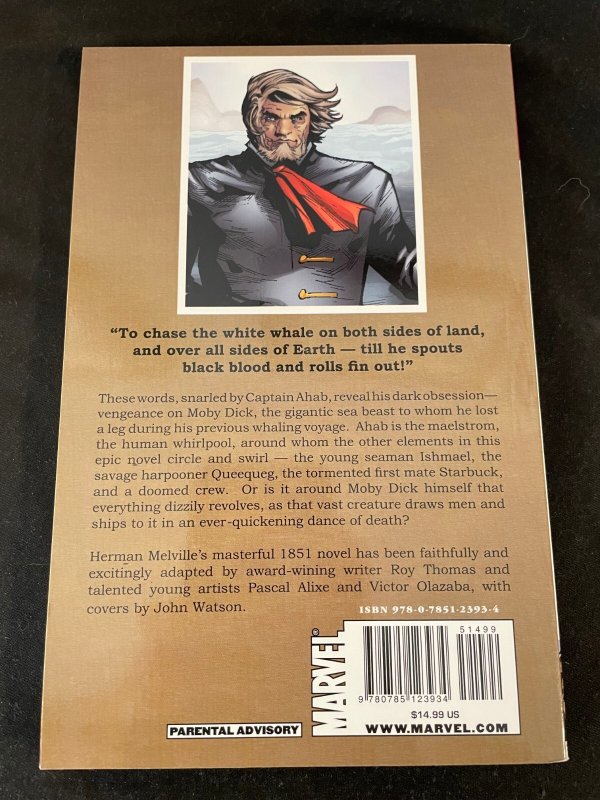 MOBY DICK Marvel Illustrated Trade Paperback