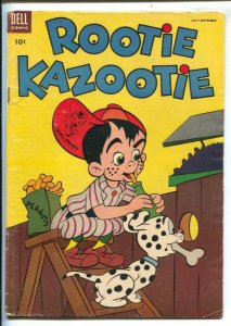 Rootie Kazootie #5 1955- Dell-baseball cover-rare issue-VG