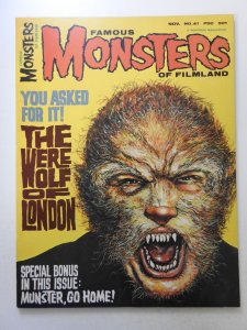 Famous Monsters of Filmland #41 (1966) Gorgeous VF-NM Condition!