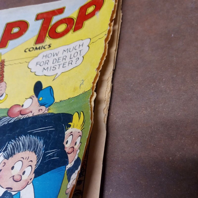 Tip Top #141 April 1948 golden age united comics Nancy Li’l Abner Captain & Kids