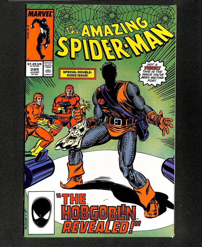 Amazing Spider-Man #289 The Hobgoblin Revealed!