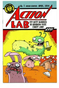 Itty Bitty Bunnies In Rainbow Pixie Candy Land #1A - Action Lab - 2014 - VF