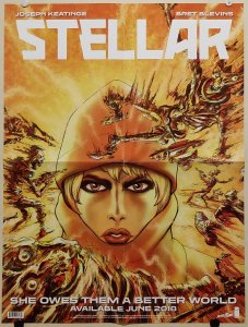 Stellar Bret Blevins Folded Promo Poster Image 2018 (18x24) New! [FP350]