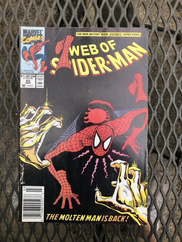 Web of Spider-Man #62 (1990)