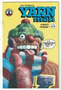 Yarn Man #1 VG; Kitchen Sink | don simpson's megaton man spin-off