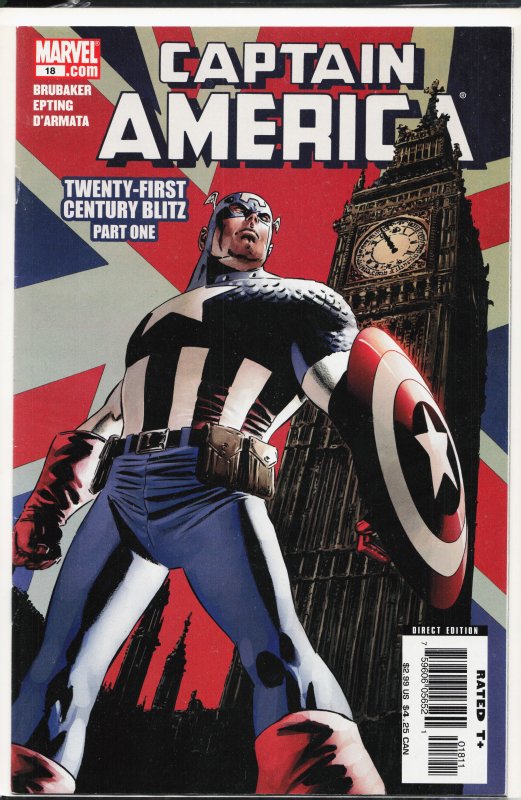 Captain America #18 (2006) Captain America