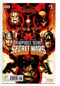 Deadpool's Secret Secret Wars #1 2 3 & 4 Complete Set - 2015 - NM