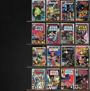 Huge Lot 120+ Comics with Batman, Star Wars, Captain America & More!