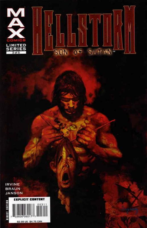 Hellstorm: Son of Satan #3 FN; Marvel | save on shipping - details inside