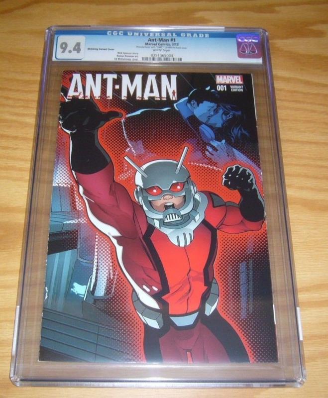 Ant-Man #1 CGC 9.4 ed mcguinness shrinking variant - numbered #04813 marvel