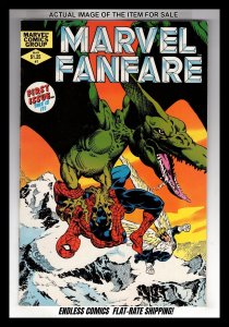 Marvel Fanfare #1 (1982) Spider-Man! The Angel! Michael Golden     / EBI#3