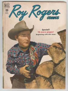 Roy Rogers Comics #20 strict FN- 6.0   Giant Golden Age Collection Found
