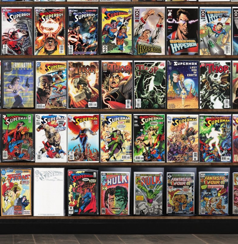 Huge Lot 160+ Comics with Superman, New Avengers, The Strangers & More!